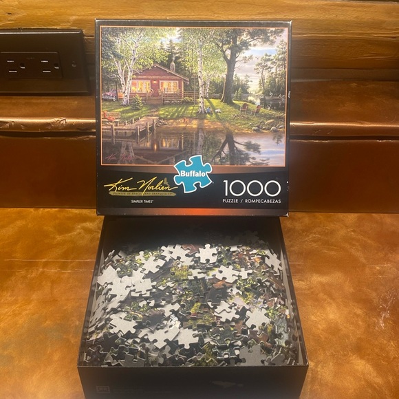 2/$15 Kim Norlien Simpler Times 1000 piece jigsaw puzzle - Picture 3 of 4